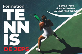 Inscriptions ouvertes pour le DE JEPS Tennis