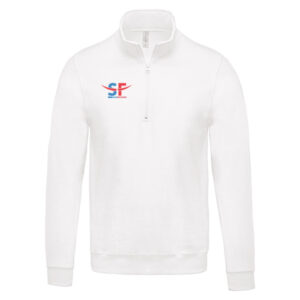 Sweat shirt col zippé