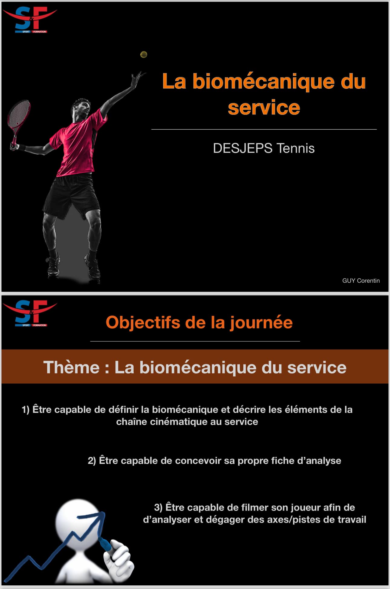 Superbe formation sur la biomécanique avec Corentin Guy !
