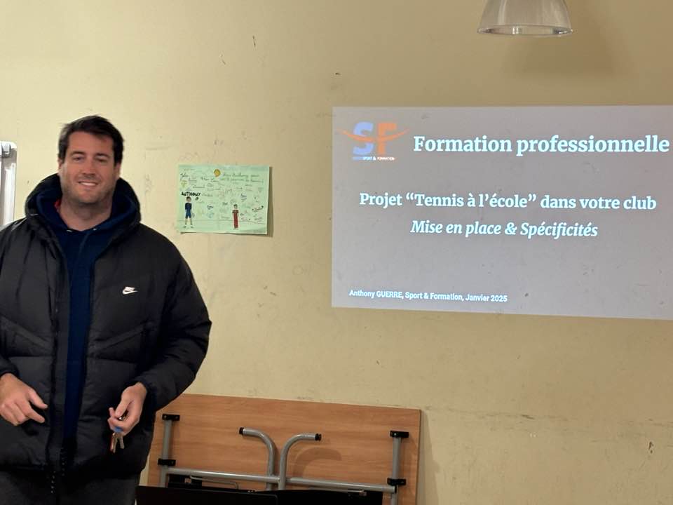 Aujourd’hui, place à la formation avec Anthony GUERRE !