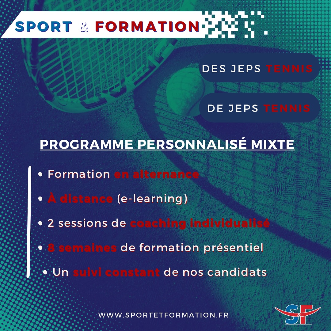 Devenez moniteur de tennis !