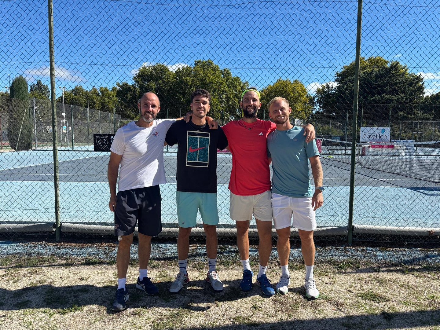 Nouvelle visite au Padel/Tennis Club de Cavaillon !