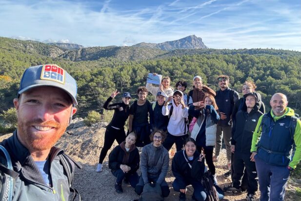 Formation Retour sur la journée d’hier dédiée à la découverte de l’encadrement en randonnée avec les stagiaires BPJEPS APT.