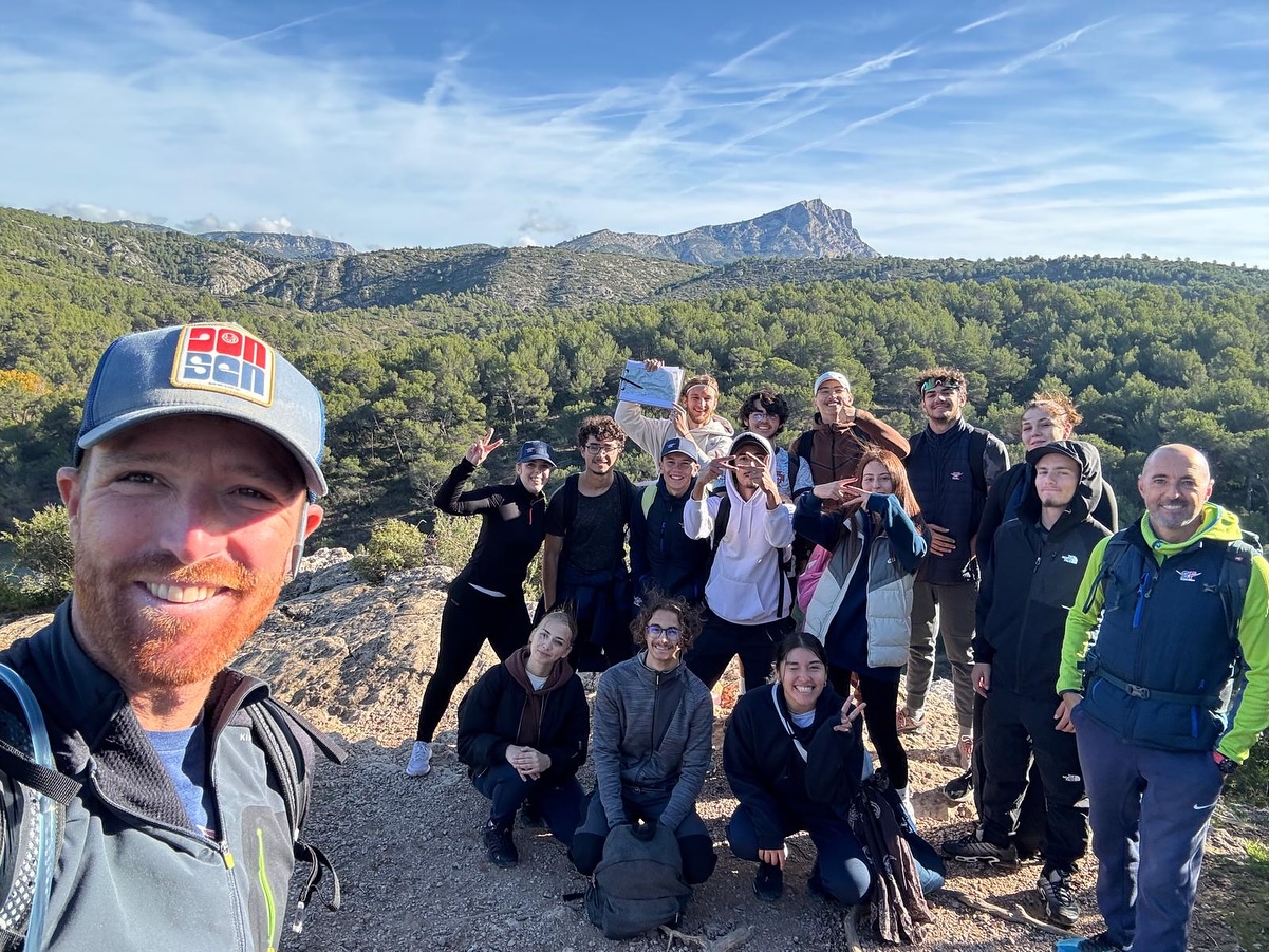 Retour sur la journée d’hier dédiée à la découverte de l’encadrement en randonnée avec les stagiaires BPJEPS APT.