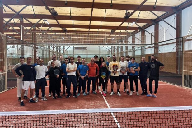 Hier : journée formation Padel & fin d’année sous le signe de la cohésion d’équipe
