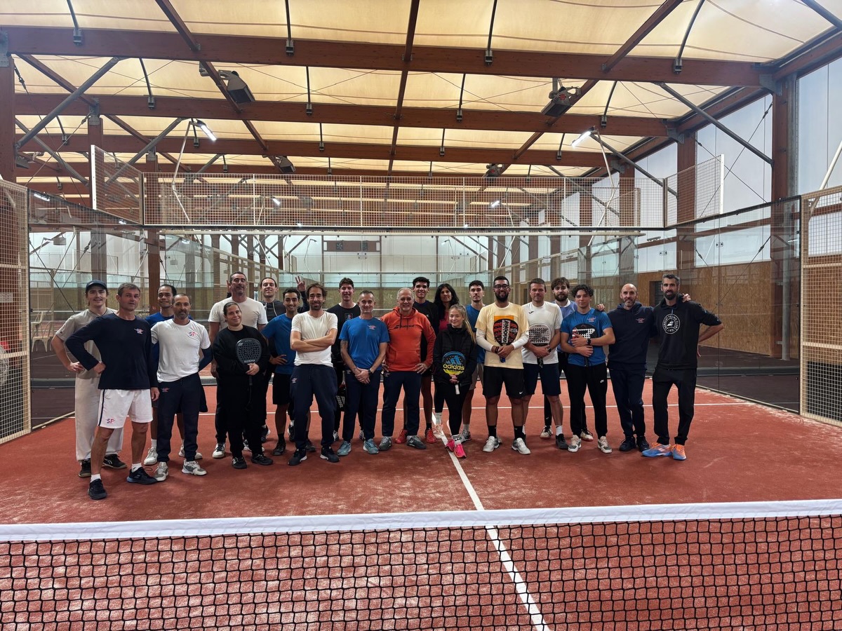Hier : journée formation Padel & fin d’année sous le signe de la cohésion d’équipe
