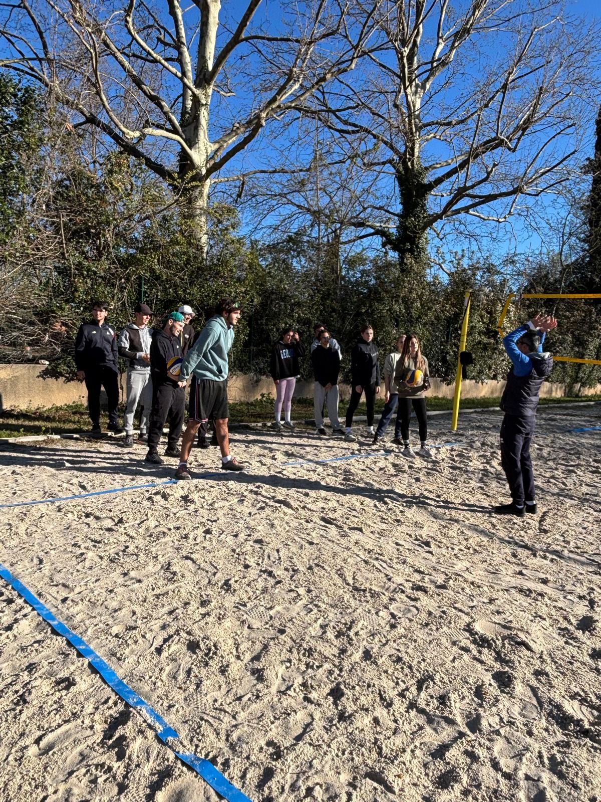 Animation Beach Volley aujourd’hui pour les BPJEPS PES et APT