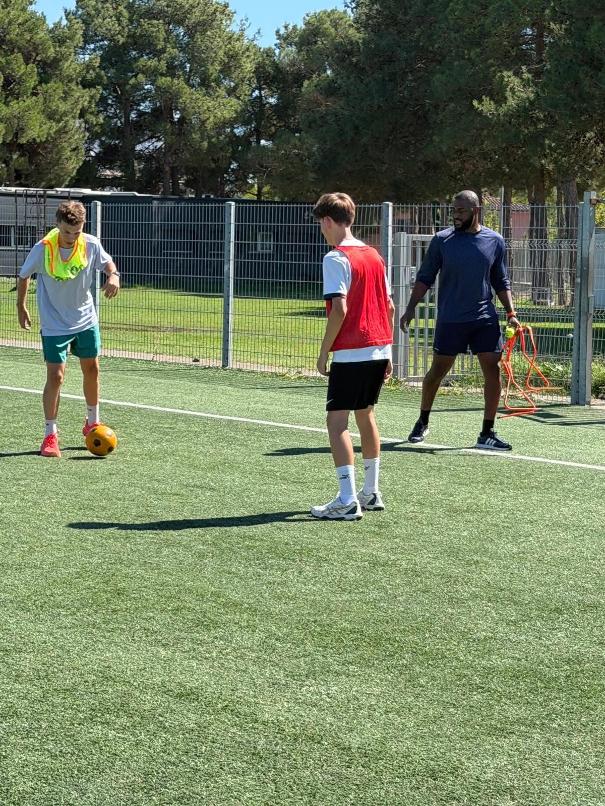 1ʳᵉ mise en application sur le terrain avec nos stagiaires