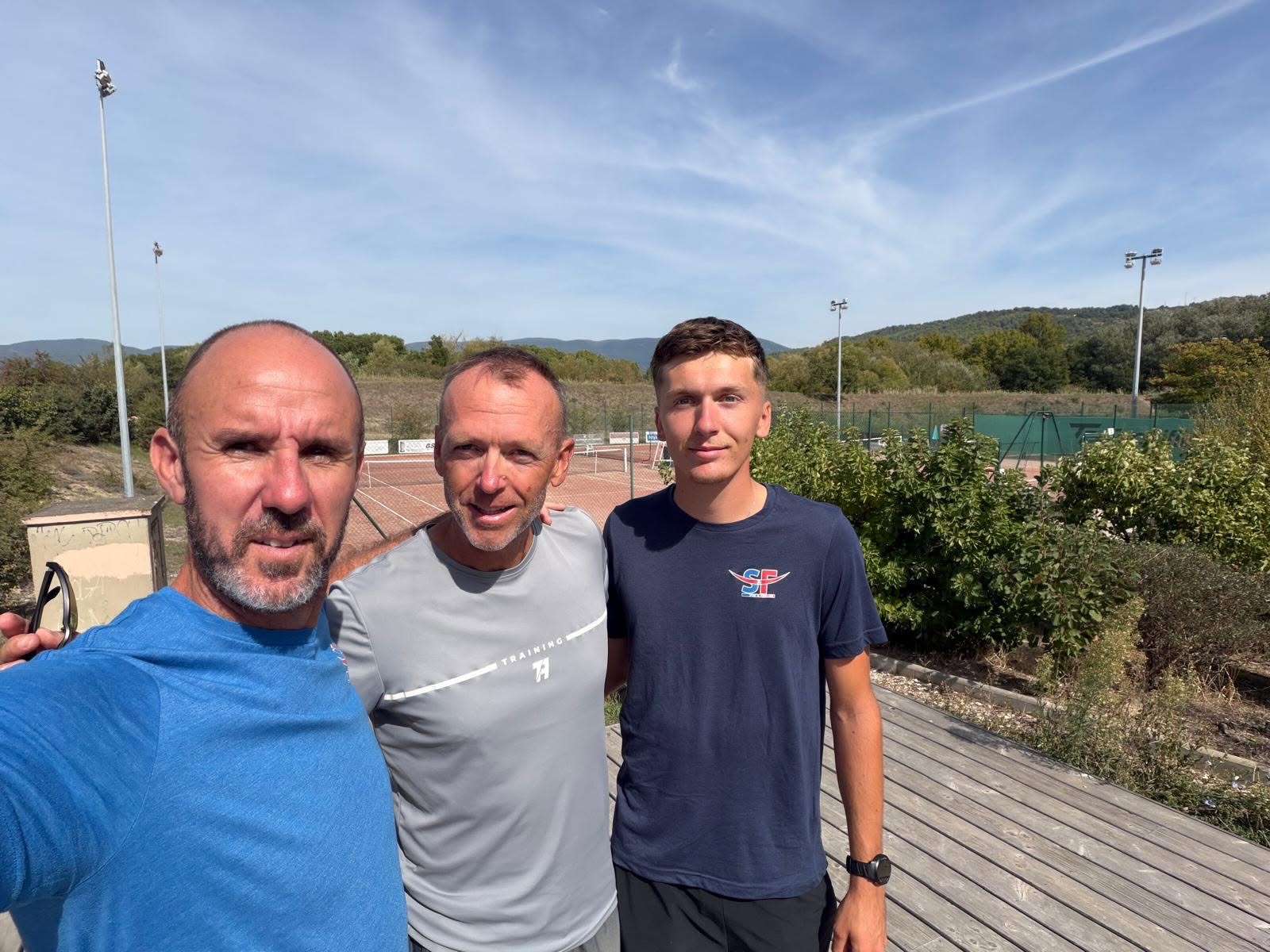 Troisième visite de club de la journée au Tennis Club Aptésien !