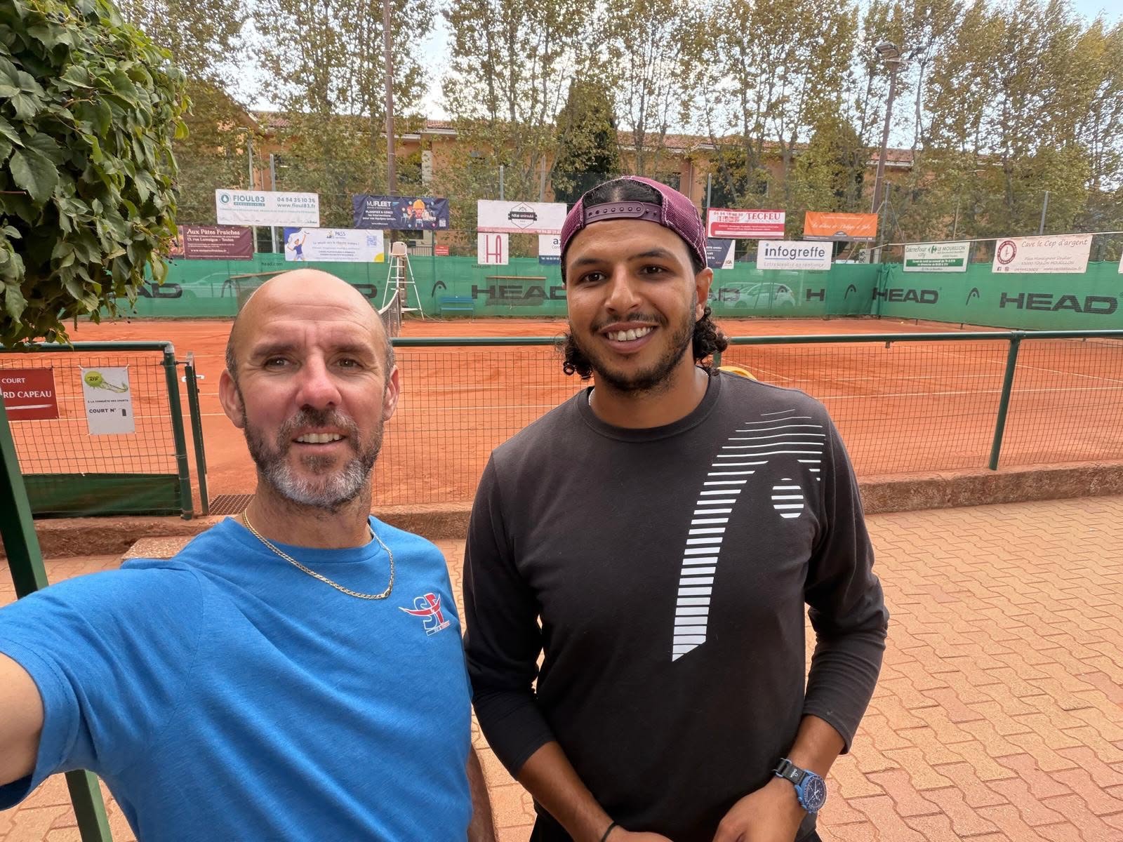 Dernière visite de club de la journée au Tennis Club du Littoral de Toulon !