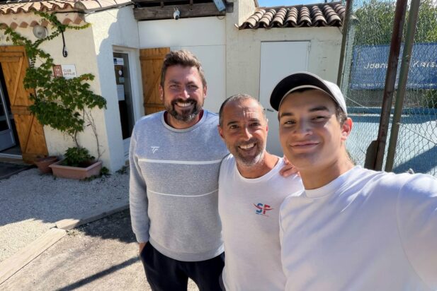 Formation Les visites se sont poursuivies au Tennis Club Saint-Savournin
