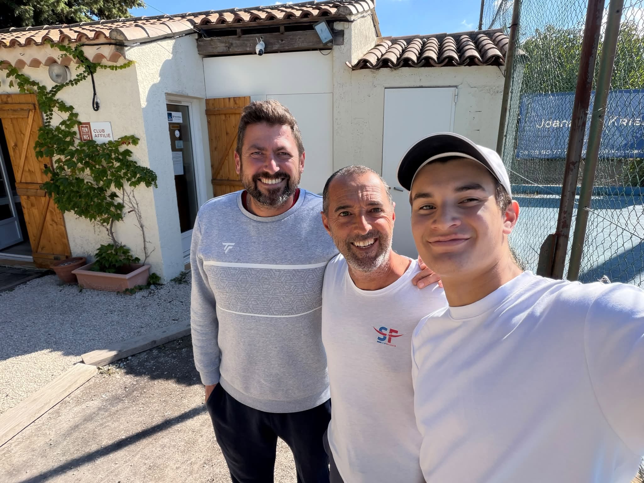 Les visites se sont poursuivies au Tennis Club Saint-Savournin